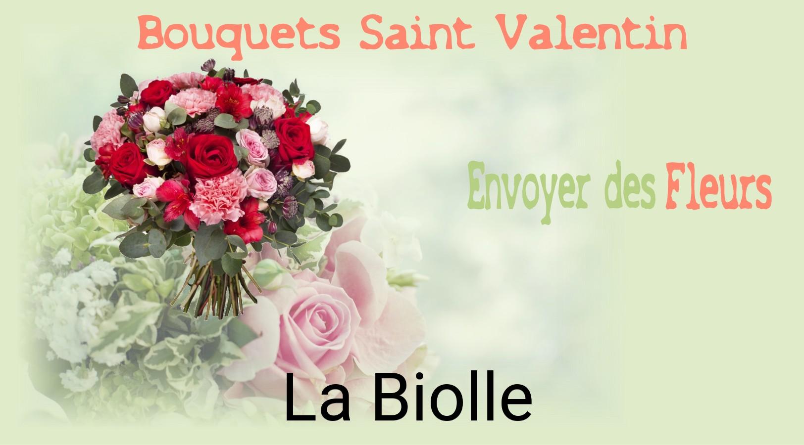 Roses de Saint-Valentin livrées à La Biolle